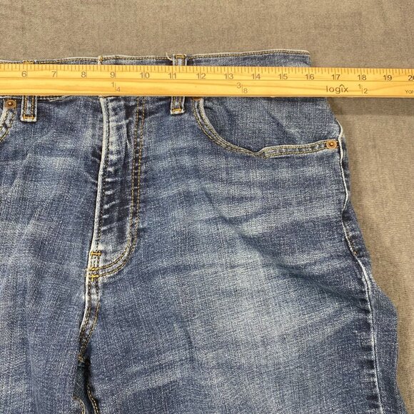 Lucky Brand Mens 121 Slim Straight Jeans Size 33x30 Blue Denim Cotton & Elastane - Picture 12 of 15